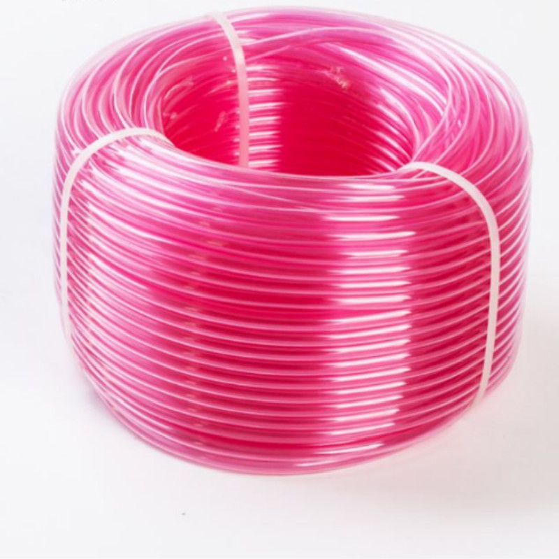 ท่ออ่อนพลาสติกอ่อนสีสันสวยงามท่อ PVC ใสสำหรับน้ำของเหลว